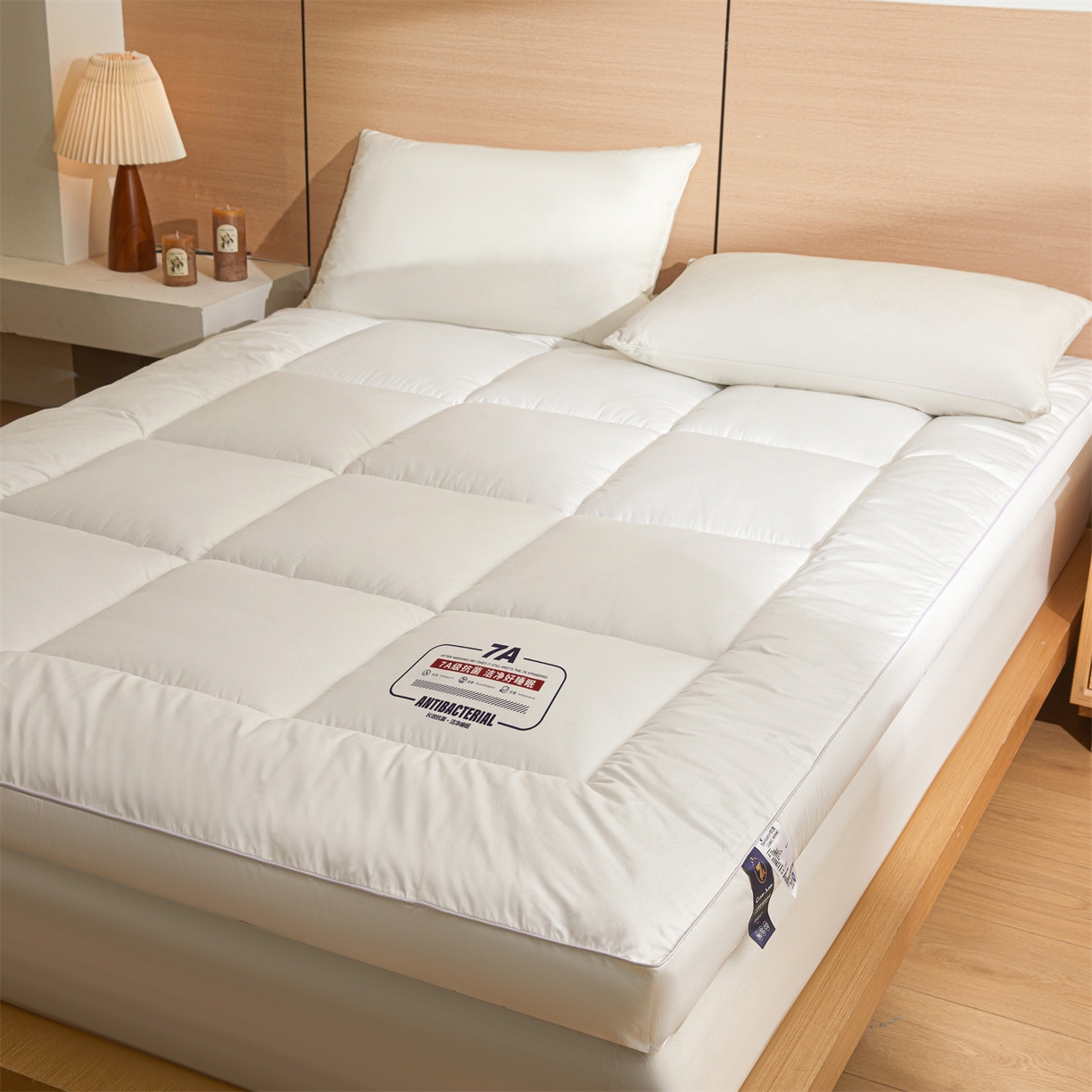 91家纺网 家纺一手货源 找家纺 （总）招财星2店仓储 2025新款酒店床垫学生宿舍单人床褥超厚榻榻米垫子不塌陷带质检报告买家秀