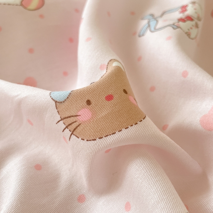 91家纺网 家纺一手货源 找家纺 （总）吉象家纺 2025新款12868高支密全棉印花学生季三件套