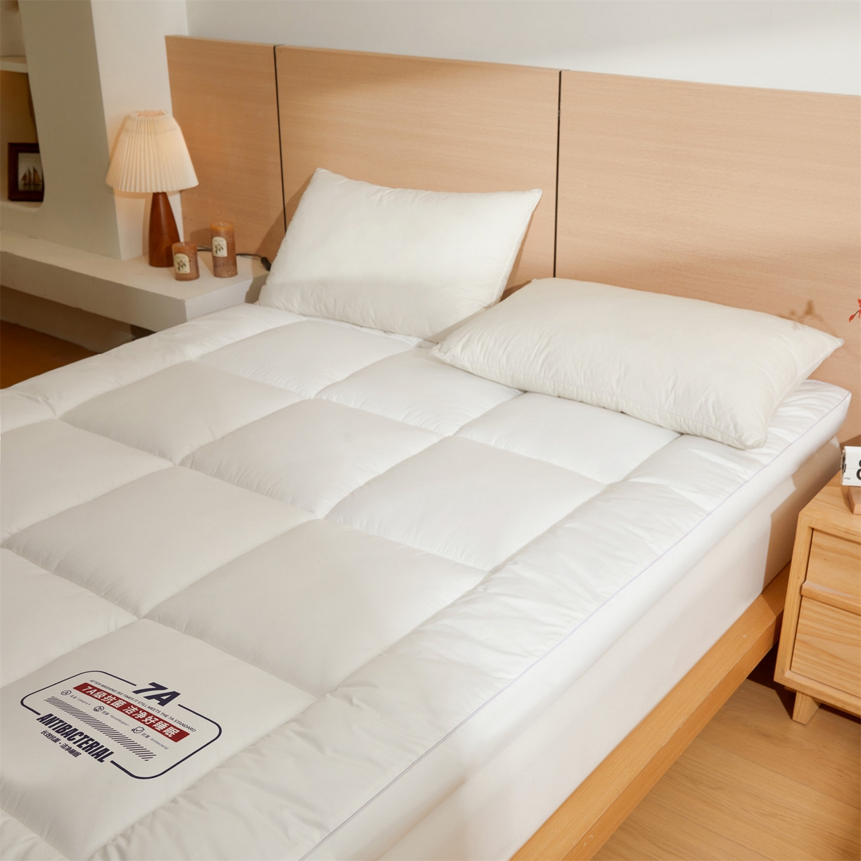 91家纺网 家纺一手货源 找家纺 （总）招财星2店仓储 2025新款酒店床垫学生宿舍单人床褥超厚榻榻米垫子不塌陷带质检报告买家秀