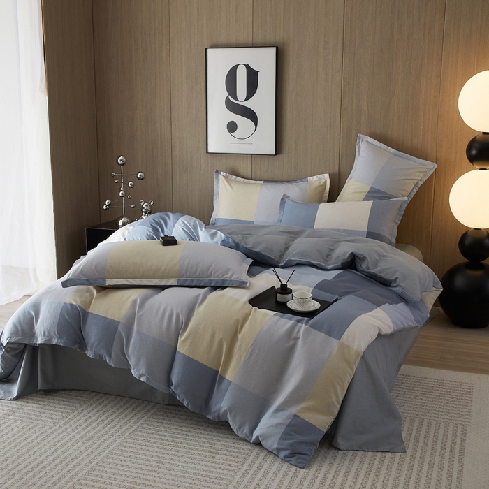 91家纺网 家纺一手货源 找家纺 （总）合纵跨境工厂 2025新款40支纯棉跨境外贸JIT一件代发TEMU亚马逊希音包过核价-全棉印花四件套 