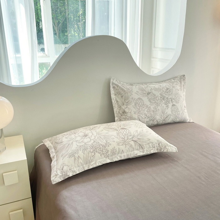 91家纺网 家纺一手货源 找家纺 合纵跨境工厂 2025新款40支纯棉跨境外贸JIT一件代发TEMU亚马逊希音包过核价-全棉印花四件套  素色