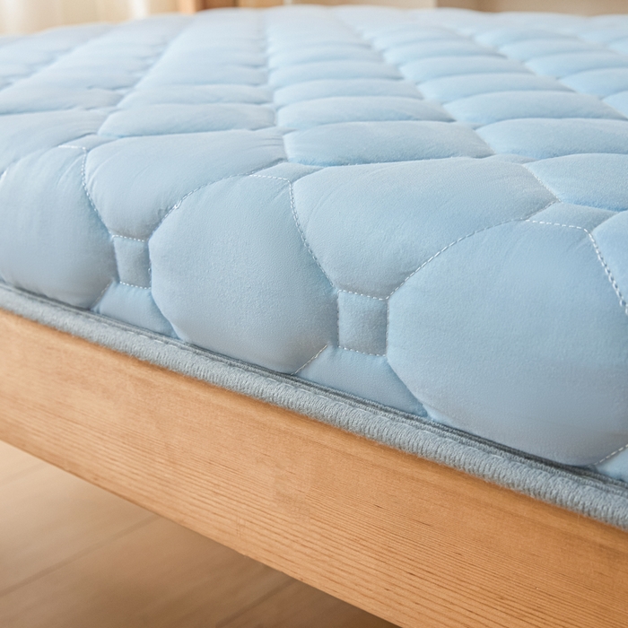 91家纺网 家纺一手货源 找家纺 （总）暖季家纺 2025新款磨毛印花亲肤学生床垫