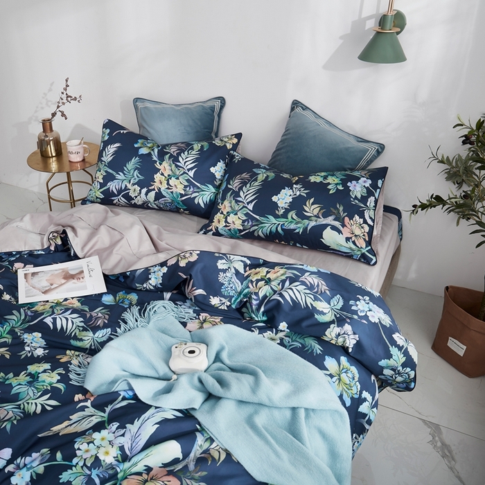 91家纺网 家纺一手货源 找家纺 （总）优然居家纺 2025新款60支数码印花麻绳款四件套