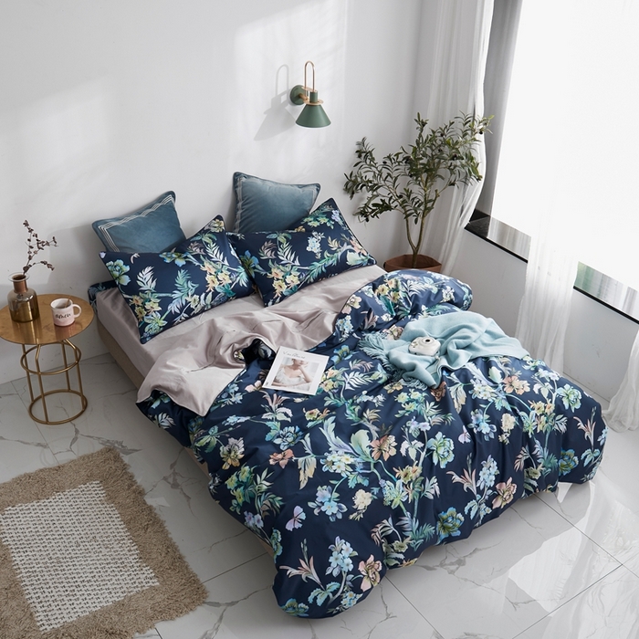 91家纺网 家纺一手货源 找家纺 （总）优然居家纺 2025新款60支数码印花麻绳款四件套