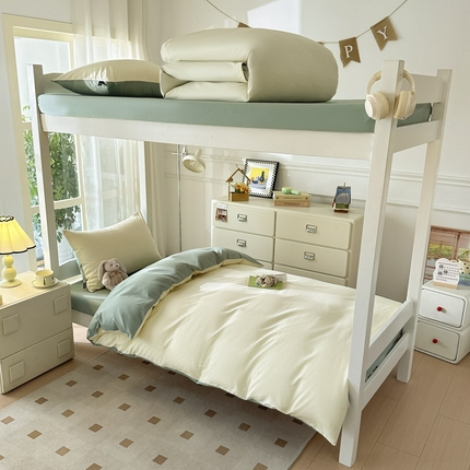 91家纺网 家纺一手货源 找家纺 （总）可恩欣 2025新款学生全棉三件套