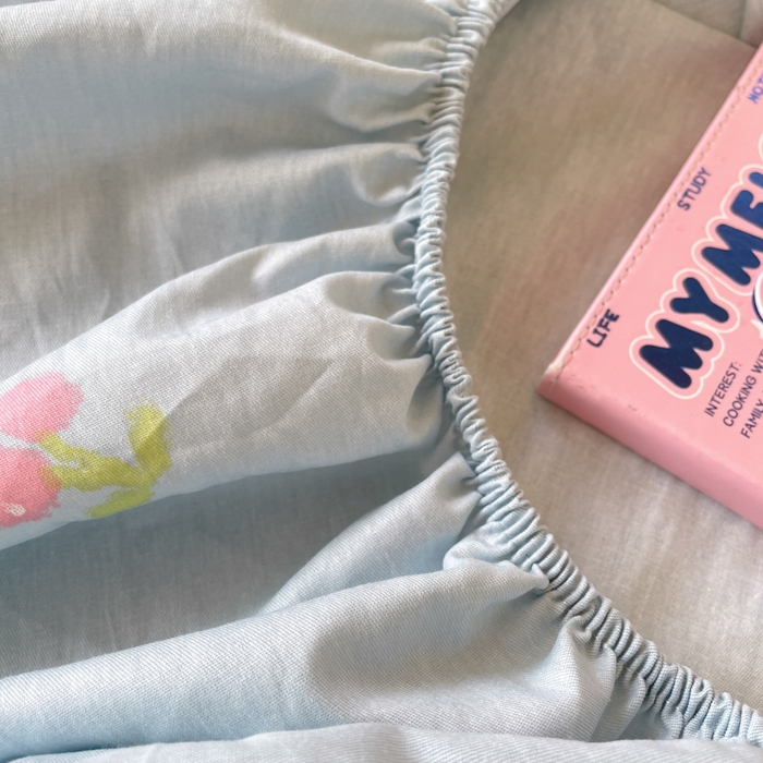 91家纺网 家纺一手货源 找家纺 吉象家纺 2025新款12868高支密全棉印花学生季三件套 洋气柯基崽