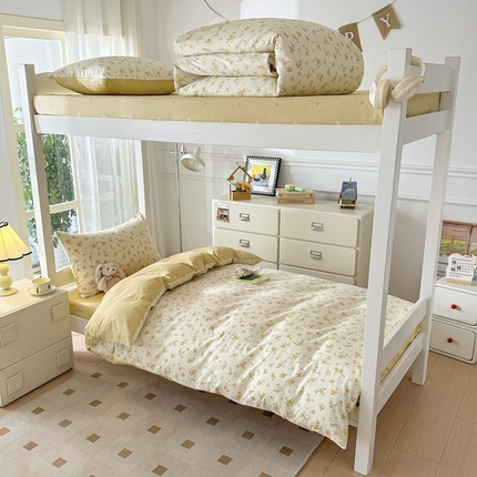 91家纺网 家纺一手货源 找家纺 （总）可恩欣 2025新款学生全棉三件套