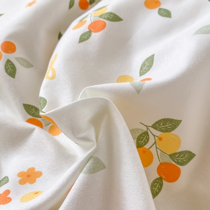 91家纺网 家纺一手货源 找家纺 友承家纺 2025新款芦荟棉亲肤四件套 柠檬