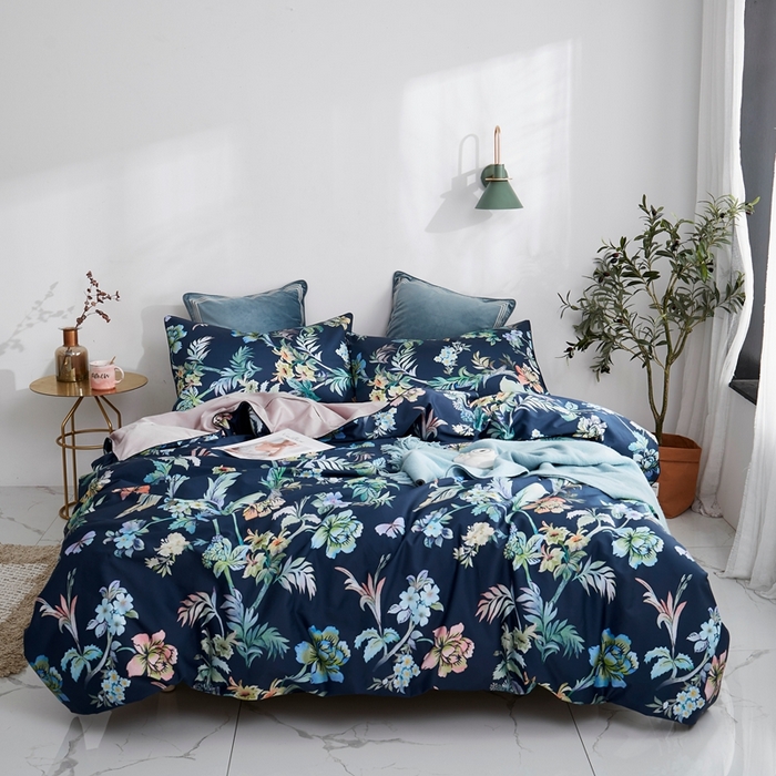 91家纺网 家纺一手货源 找家纺 （总）优然居家纺 2025新款60支数码印花麻绳款四件套