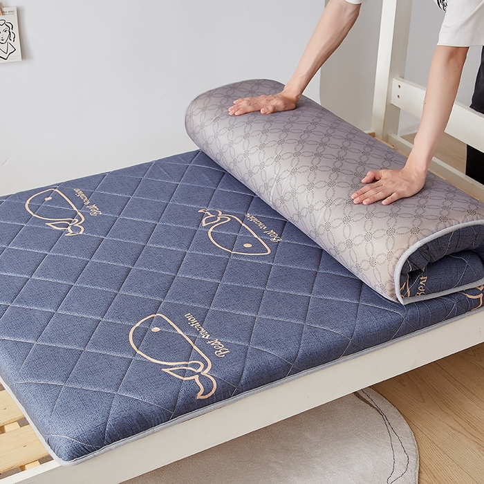 91家纺网 家纺一手货源 找家纺 暖季家纺 2025新款磨毛印花亲肤学生床垫 海中王