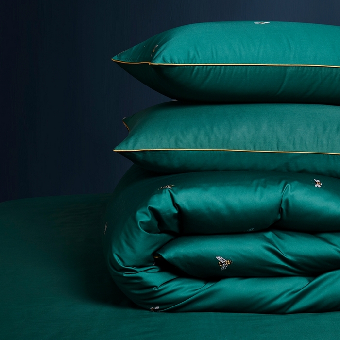 91家纺网 家纺一手货源 找家纺 优然居家纺 2025新款60支数码印花麻绳款四件套 时尚芭蕾