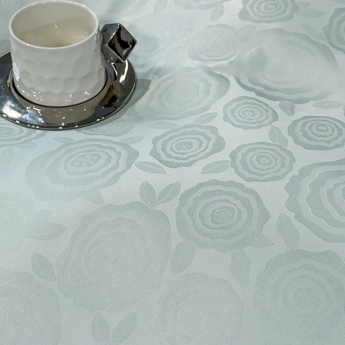 91家纺网 家纺一手货源 找家纺 世爵 2025新款水洗天丝提花锦缎四件套 玉石绿