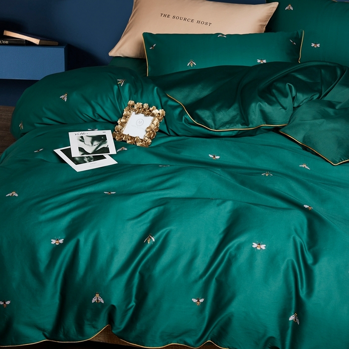 91家纺网 家纺一手货源 找家纺 优然居家纺 2025新款60支数码印花麻绳款四件套 时尚芭蕾