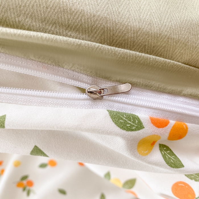 91家纺网 家纺一手货源 找家纺 友承家纺 2025新款芦荟棉亲肤四件套 柠檬