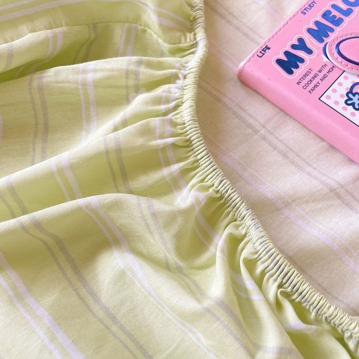 91家纺网 家纺一手货源 找家纺 吉象家纺 2025新款12868高支密全棉印花学生季三件套 彩色小萌宠