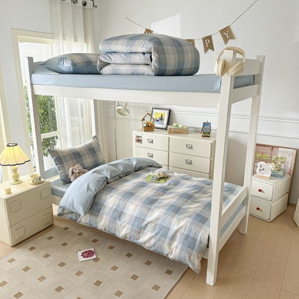 91家纺网 家纺一手货源 找家纺 （总）可恩欣 2025新款学生全棉三件套