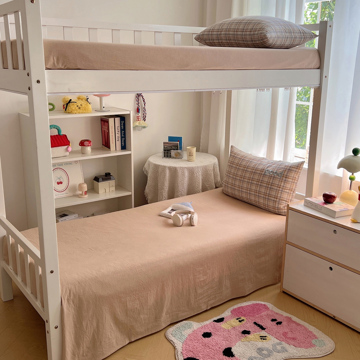 91家纺网 家纺一手货源 找家纺 丽涵家纺 2025新款色织水洗棉刺绣学生三件套 青春