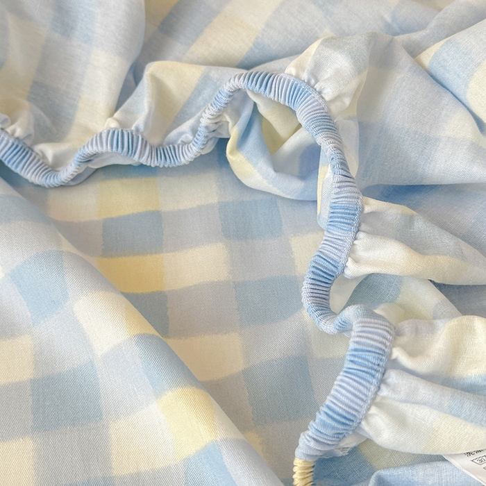 91家纺网 家纺一手货源 找家纺 拾物记 2025新款A类棉学生床笠第二批 花田小狗