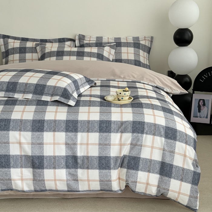 91家纺网 家纺一手货源 找家纺 （总）艾迪尚家纺 2025新款生态全棉纯棉磨毛印花四件套