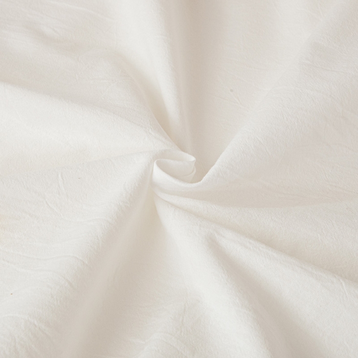 91家纺网 家纺一手货源 找家纺 寐眠 2025新款全棉纯棉水洗棉单床笠学生款床笠单件 本白