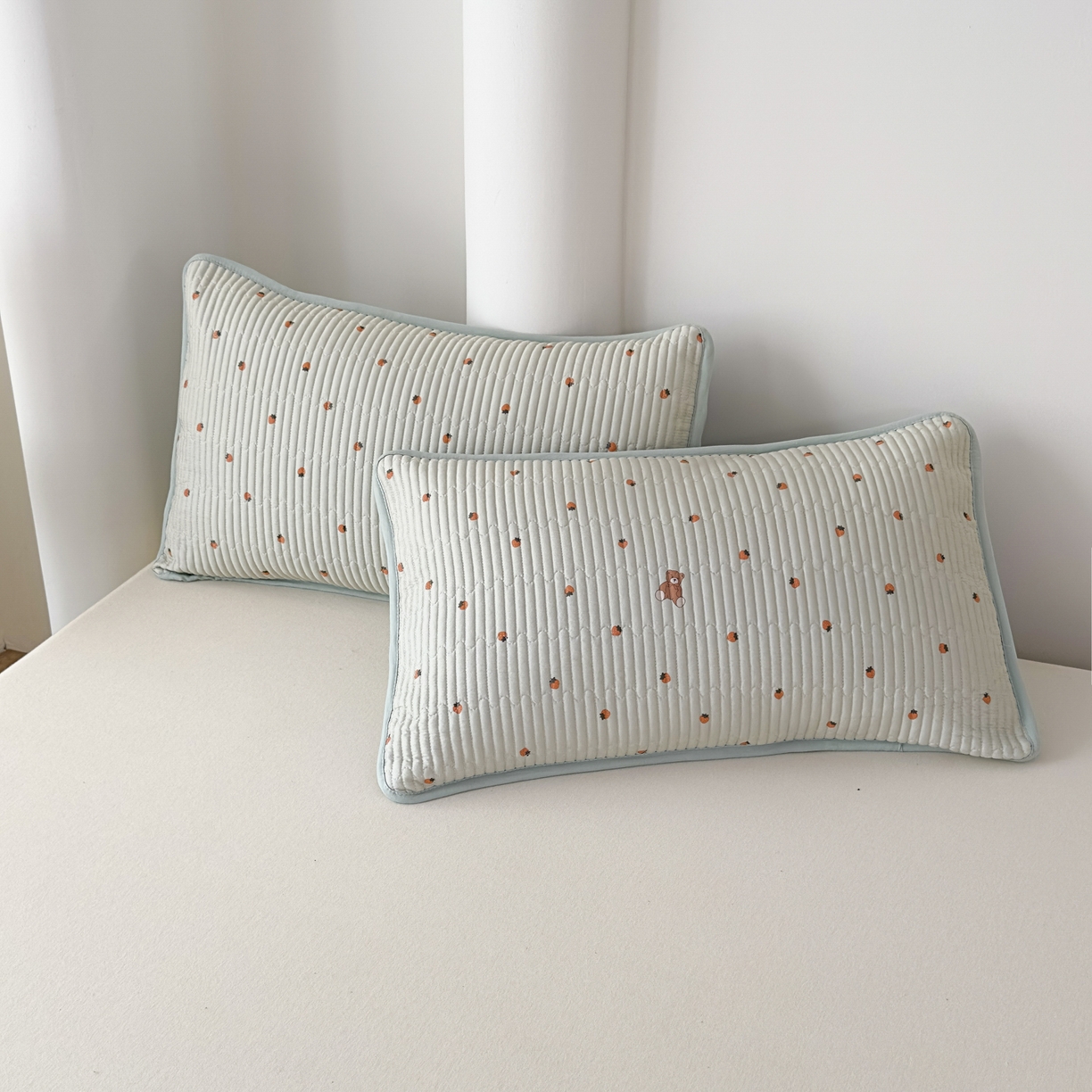 91家纺网 家纺一手货源 找家纺 （总）橘夏家纺 2025新款莱赛尔天丝轻奢风多功能床盖三件套软凉席盖毯 