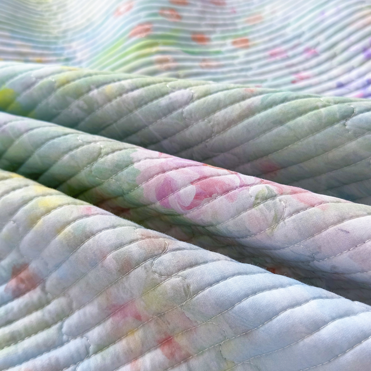 91家纺网 家纺一手货源 找家纺 橘夏家纺 2025新款莱赛尔天丝轻奢风多功能床盖三件套软凉席盖毯  米拉之家