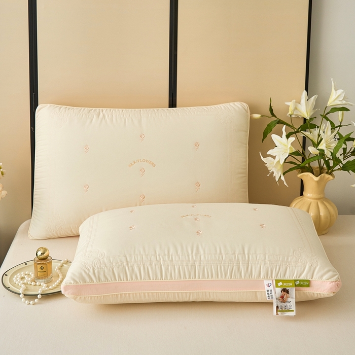 晚儿 2025新款亲肤舒适郁眠眠亲肤枕枕头枕芯 郁眠眠亲肤枕 48x74cm/只