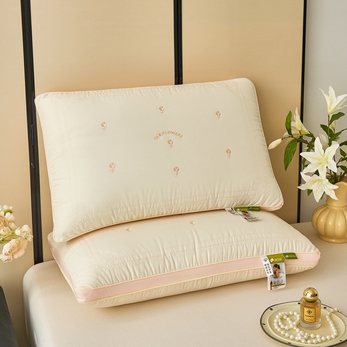 91家纺网 家纺一手货源 找家纺 晚儿 2025新款亲肤舒适郁眠眠亲肤枕枕头枕芯 郁眠眠亲肤枕 48x74cm/只