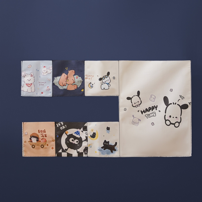 91家纺网 家纺一手货源 找家纺 梓瑄家居 2025新款100%物理强遮光纳米技术静电植绒环保透气床帘加密纱学生蚊帐透气面料 可爱煤球