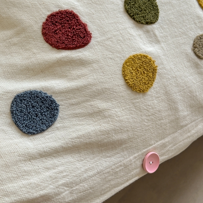 91家纺网 家纺一手货源 找家纺 （总）月夏 2025新款棉麻四件套-炫彩