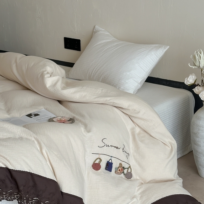 91家纺网 家纺一手货源 找家纺 （总）月夏 2025新款棉麻单被套-包饰界