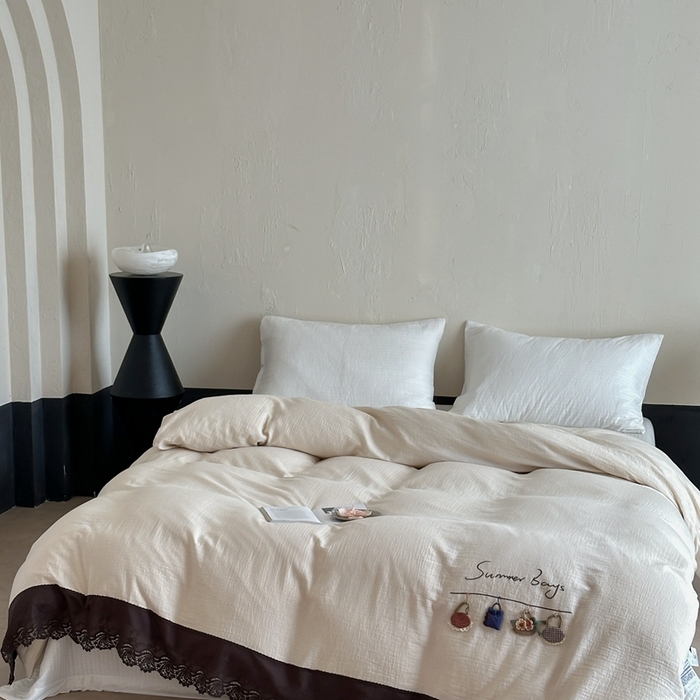 91家纺网 家纺一手货源 找家纺 （总）月夏 2025新款棉麻单被套-包饰界