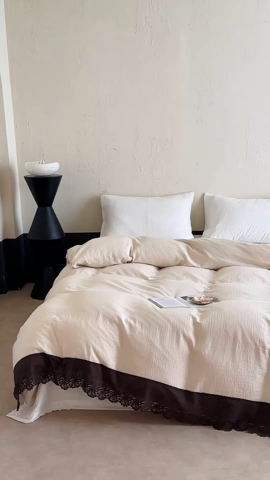 91家纺网 家纺一手货源 找家纺 （总）月夏 2025新款棉麻单被套-包饰界