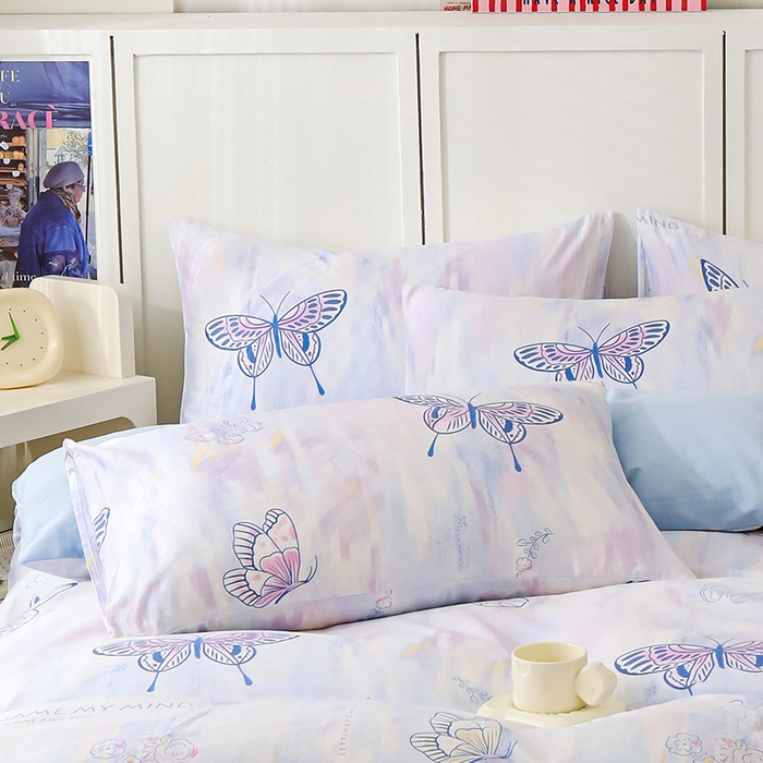 91家纺网 家纺一手货源 找家纺 （总）金鑫汇家纺 2025新款A类全绗缝夹棉印花枕套