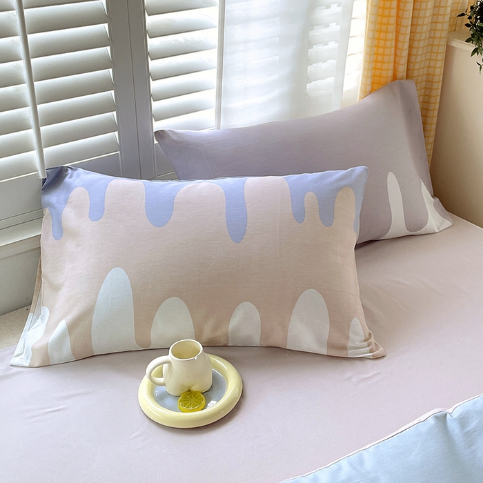 91家纺网 家纺一手货源 找家纺 （总）金鑫汇家纺 2025新款A类全绗缝夹棉印花枕套