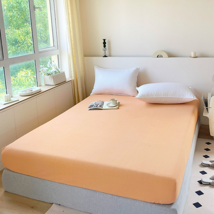 91家纺网 家纺一手货源 找家纺 艾迪尚家纺 2025新款生态全棉纯棉磨毛印花四件套 宁静—米