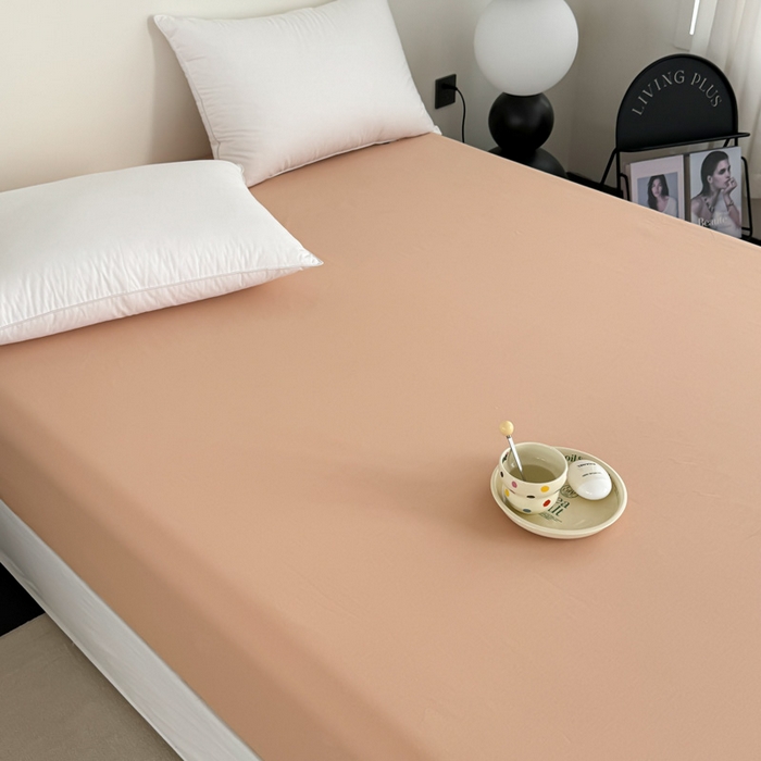 91家纺网 家纺一手货源 找家纺 艾迪尚家纺 2025新款生态全棉纯棉磨毛印花四件套 如意-桔