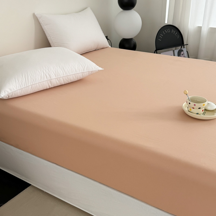 91家纺网 家纺一手货源 找家纺 艾迪尚家纺 2025新款生态全棉纯棉磨毛印花四件套 如意-桔