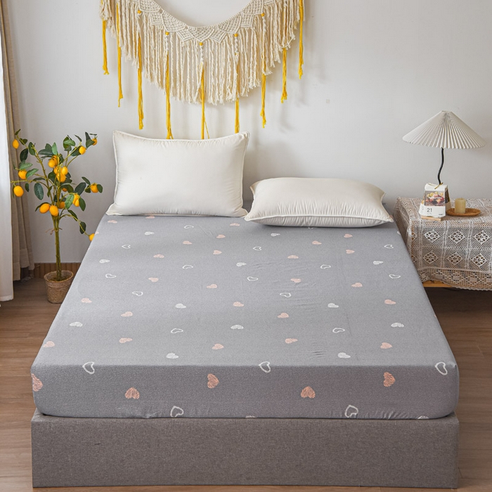 91家纺网 家纺一手货源 找家纺 （总）艾迪尚家纺 2025新款生态全棉纯棉磨毛印花单品系列-单床笠床笠单件