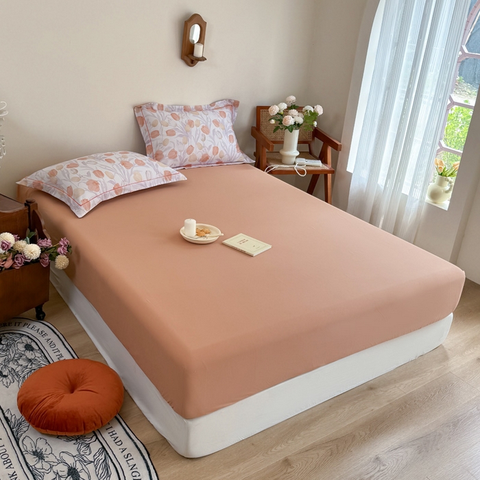 91家纺网 家纺一手货源 找家纺 （总）艾迪尚家纺 2025新款生态全棉纯棉磨毛印花单品系列-单床笠床笠单件