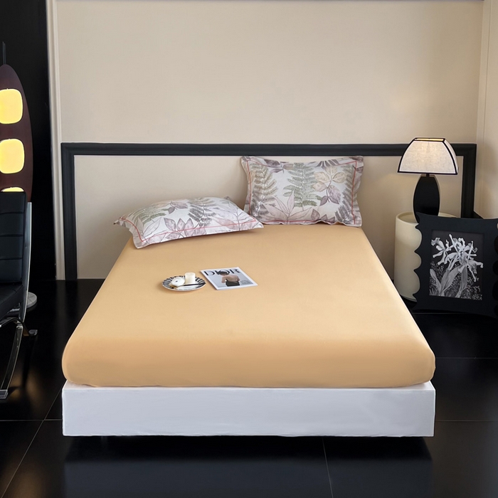 91家纺网 家纺一手货源 找家纺 艾迪尚家纺 2025新款生态全棉纯棉磨毛印花四件套 月溪