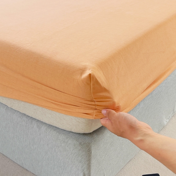 91家纺网 家纺一手货源 找家纺 艾迪尚家纺 2025新款生态全棉纯棉磨毛印花单品系列-单床笠床笠单件 宁静—米