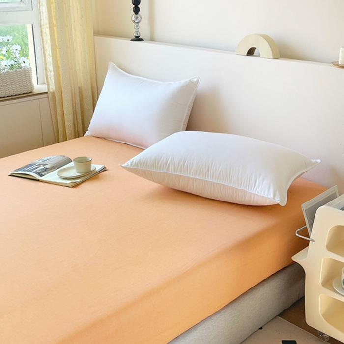 91家纺网 家纺一手货源 找家纺 艾迪尚家纺 2025新款生态全棉纯棉磨毛印花单品系列-单床笠床笠单件 宁静—米