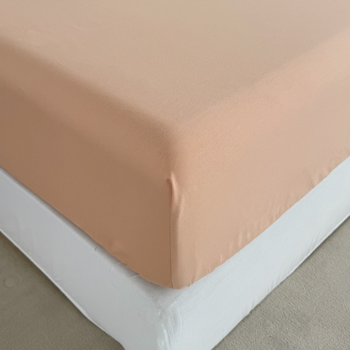 91家纺网 家纺一手货源 找家纺 艾迪尚家纺 2025新款生态全棉纯棉磨毛印花单品系列-单床笠床笠单件 如意-桔