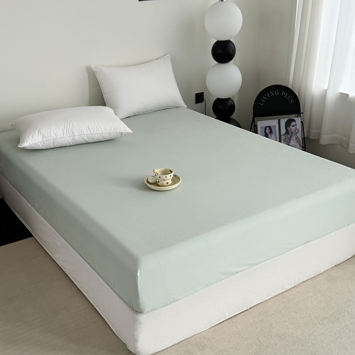 91家纺网 家纺一手货源 找家纺 艾迪尚家纺 2025新款生态全棉纯棉磨毛印花单品系列-单床笠床笠单件 小甜甜-黄