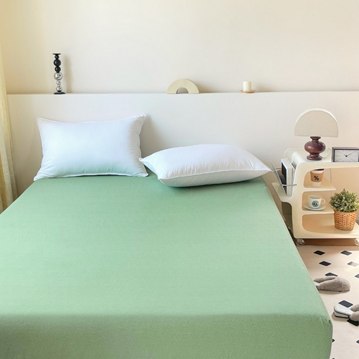 艾迪尚家纺 2025新款生态全棉纯棉磨毛印花单品系列-单床笠床笠单件 心动时刻