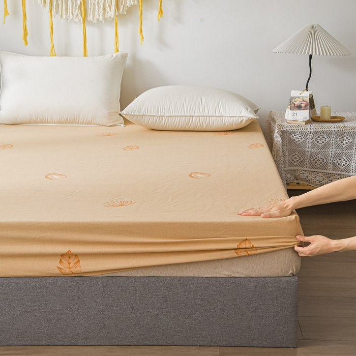 91家纺网 家纺一手货源 找家纺 艾迪尚家纺 2025新款生态全棉纯棉磨毛印花单品系列-单床笠床笠单件 玉树