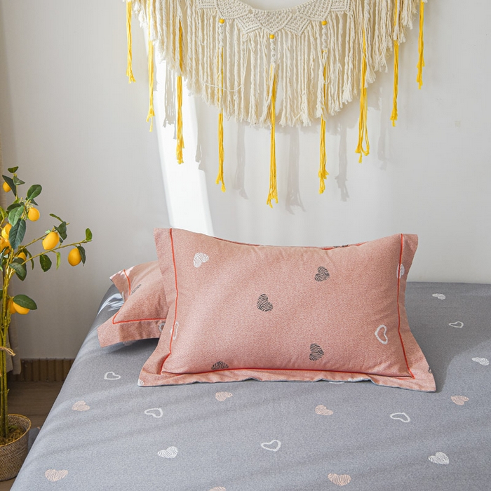 91家纺网 家纺一手货源 找家纺 （总）艾迪尚家纺 2025新款生态全棉纯棉磨毛印花单品系列-单枕套