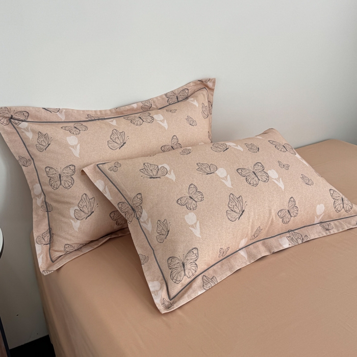 91家纺网 家纺一手货源 找家纺 （总）艾迪尚家纺 2025新款生态全棉纯棉磨毛印花单品系列-单枕套