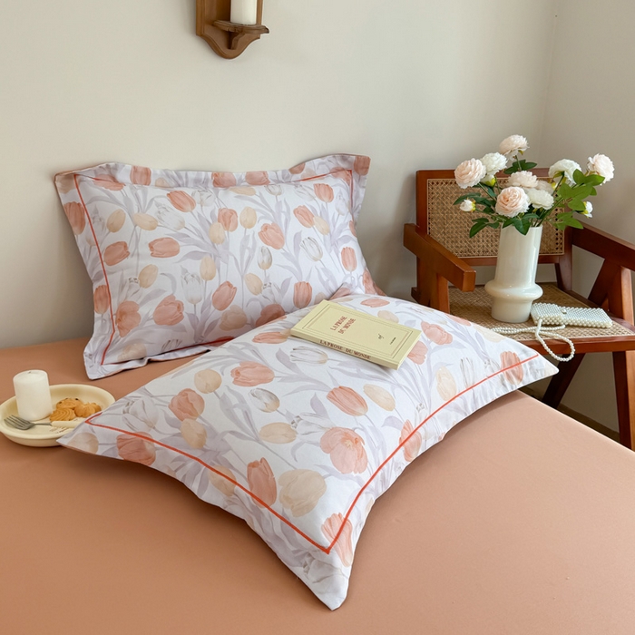 91家纺网 家纺一手货源 找家纺 （总）艾迪尚家纺 2025新款生态全棉纯棉磨毛印花单品系列-单枕套